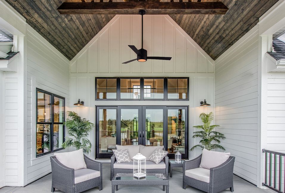 52" Maxim Tanker Matte Black LED Ceiling Fan in scene