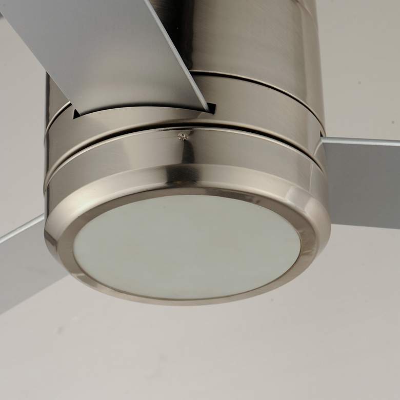 Image 3 52" Maxim Tanker Satin Nickel LED Ceiling Fan more views