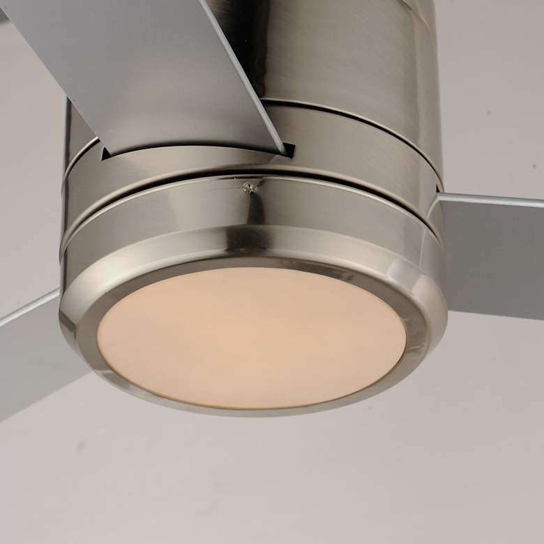 Image 4 52" Maxim Tanker Satin Nickel LED Ceiling Fan more views