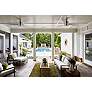 6_52" Maxim Tanker Satin Nickel LED Ceiling Fan more views