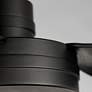 4_52" Maxim Ultra Slim Matte Black Ceiling Fan more views
