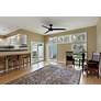 7_52" Maxim Ultra Slim Matte Black Ceiling Fan more views