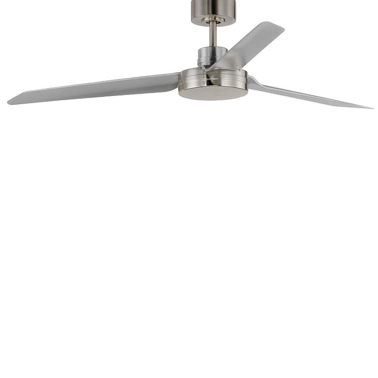 Image 4 52" Maxim Ultra Slim Satin Nickel Ceiling Fan more views