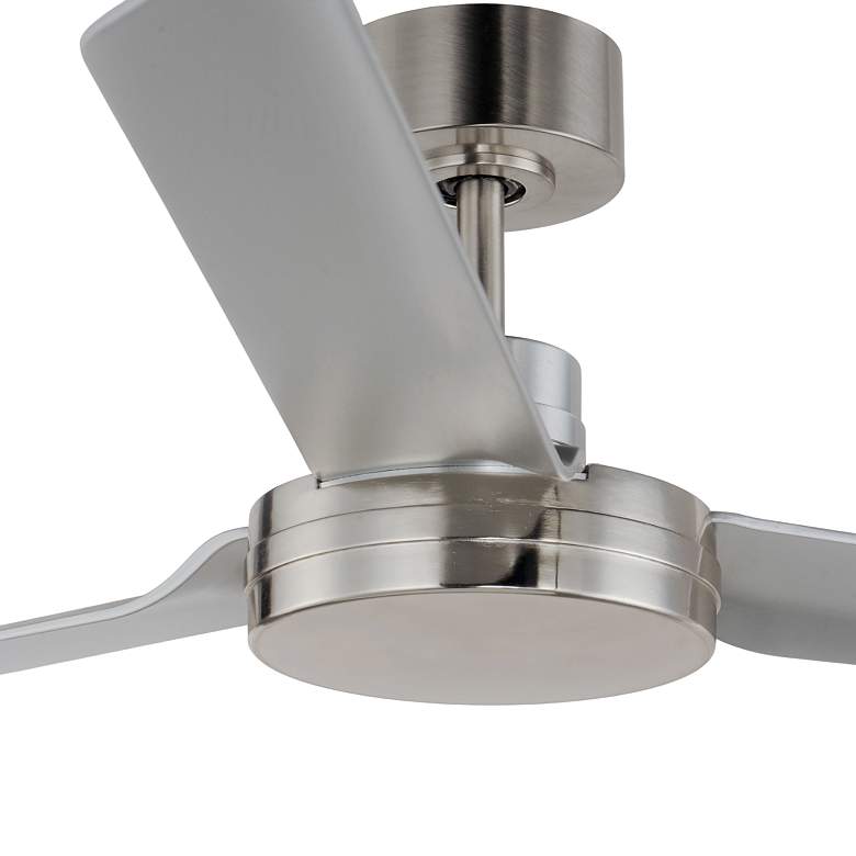 Image 5 52" Maxim Ultra Slim Satin Nickel Ceiling Fan more views