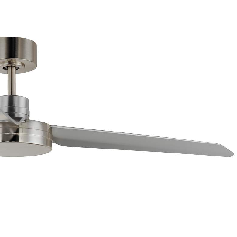 Image 6 52" Maxim Ultra Slim Satin Nickel Ceiling Fan more views