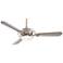 52" Minka Aire Acero™ Steel and Nickel Ceiling Fan