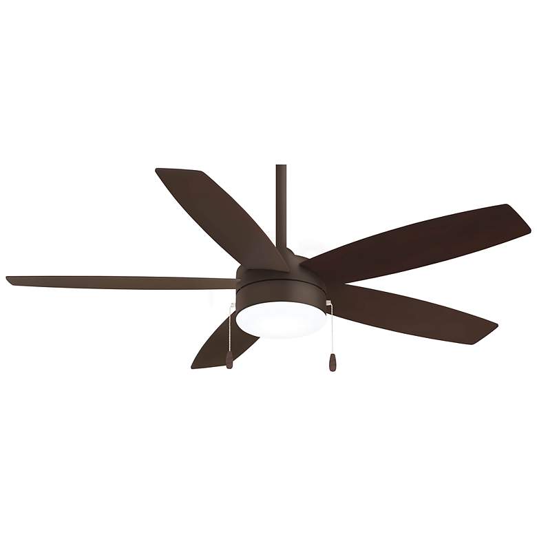 Image 2 52" Minka Aire Airetor Oil-Rubbed Bronze LED Pull Chain Ceiling Fan