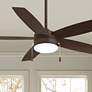 1_52" Minka Aire Airetor Oil-Rubbed Bronze LED Pull Chain Ceiling Fan