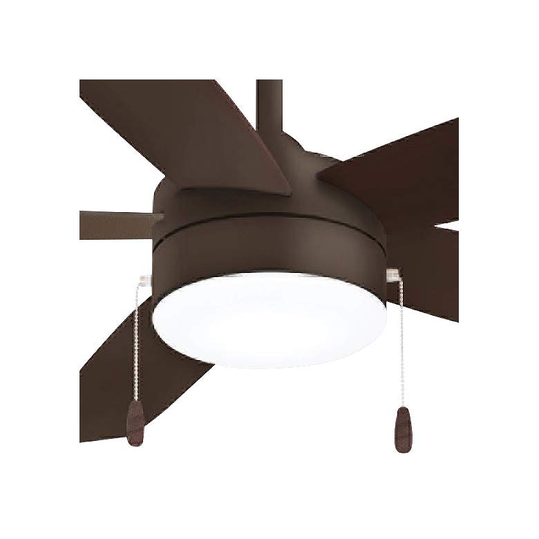Image 2 52" Minka Aire Airetor Oil-Rubbed Bronze LED Pull Chain Ceiling Fan more views