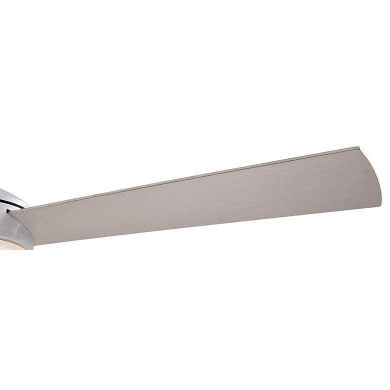 Image 4 52" Minka Aire Aluma Aluminum LED Modern Ceiling Fan with Wall Control more views