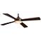 52" Minka Aire Aluma Bronze LED Ceiling Fan with Wall Control