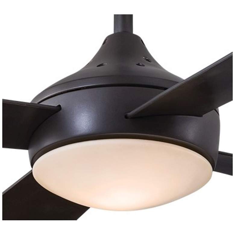 Image 3 52" Minka Aire Aluma Bronze LED Ceiling Fan with Wall Control more views