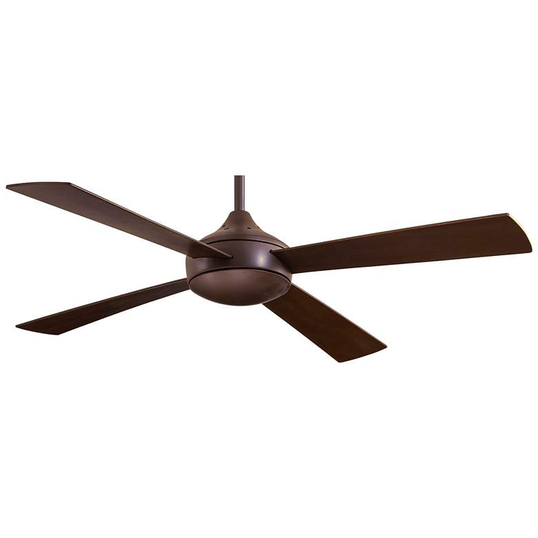 52 inch Minka Aire Aluma Bronze LED Ceiling Fan with Wall Control more views