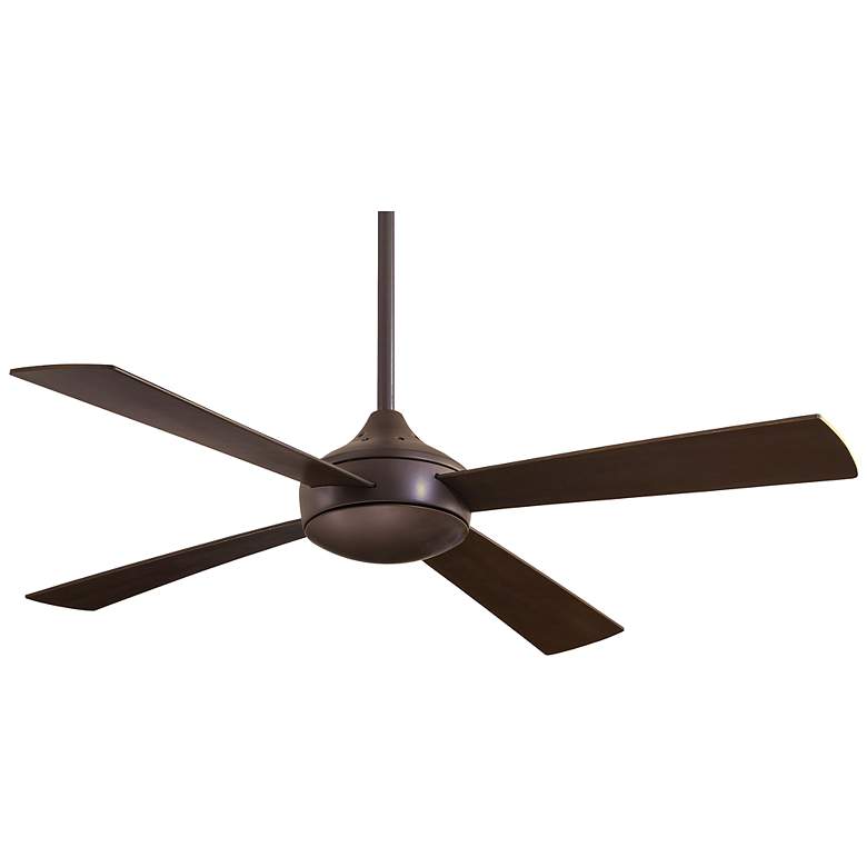 Image 6 52" Minka Aire Aluma Bronze LED Ceiling Fan with Wall Control more views