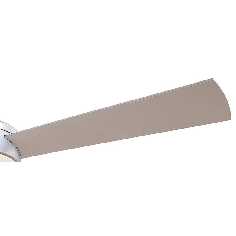 Image 4 52" Minka Aire Aluma Brushed Aluminum Wet Rated LED Fan with Remote more views