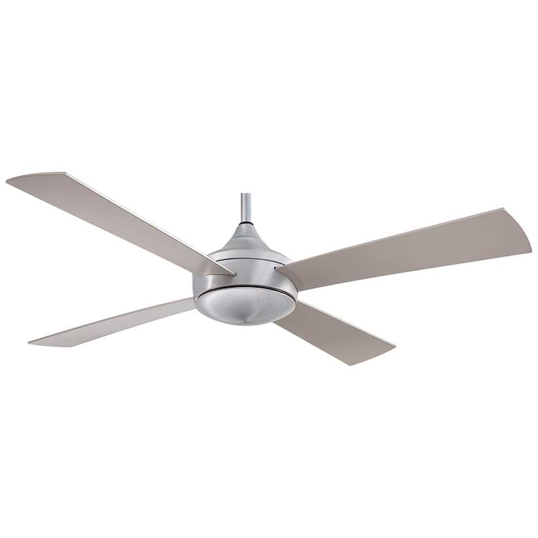 Image 6 52 inch Minka Aire Aluma Brushed Aluminum Wet Rated  LED Fan with Remote more views
