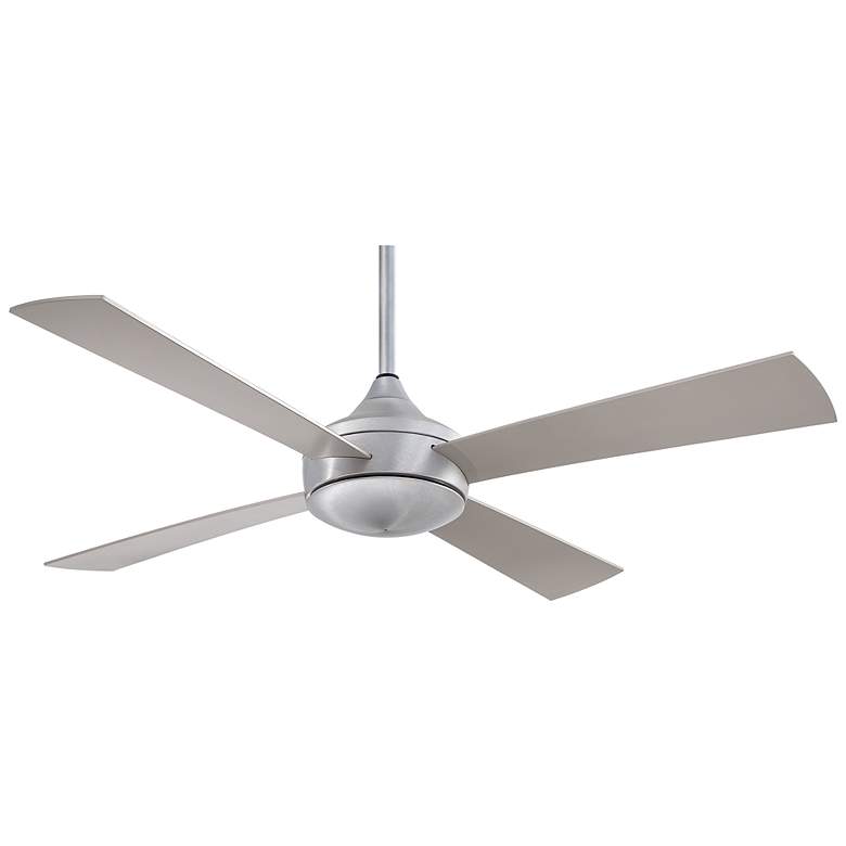 Image 6 52 inch Minka Aire Aluma Brushed Aluminum Wet Rated  LED Fan with Remote more views