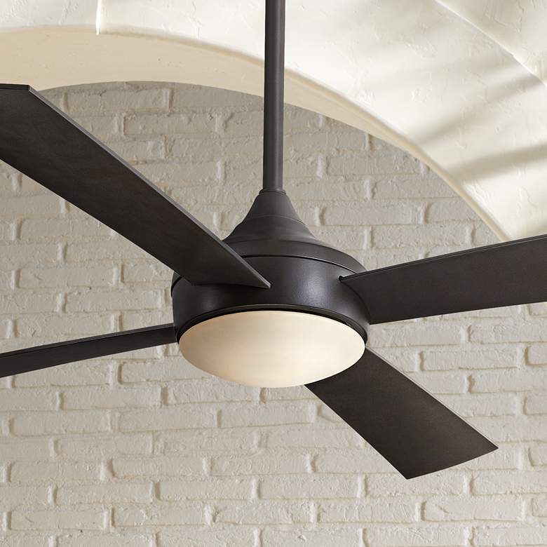Image 1 52" Minka Aire Aluma Wet Oil-Rubbed Bronze Ceiling Fan