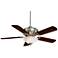 52" Minka Aire Bolo Brushed Nickel LED Ceiling Fan with Remote