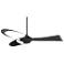 52" Minka Aire Bowie Coal Indoor Ceiling Fan with Remote