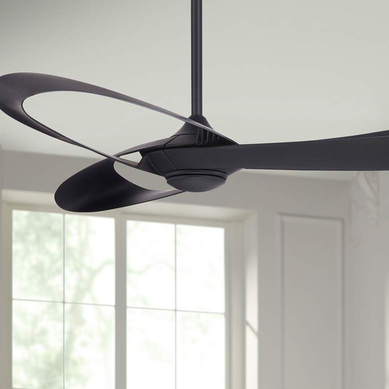 Image 1 52" Minka Aire Bowie Coal Indoor Ceiling Fan with Remote