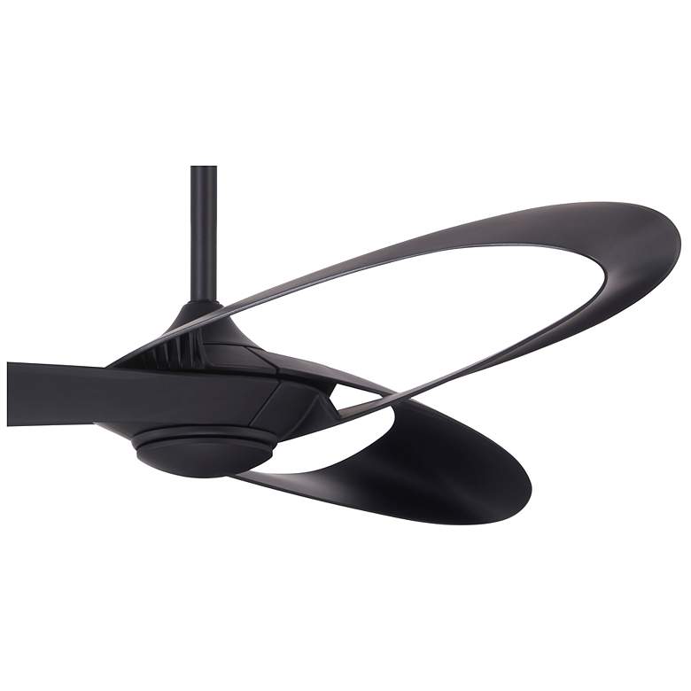 Image 5 52" Minka Aire Bowie Coal Indoor Ceiling Fan with Remote more views