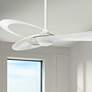 1_52" Minka Aire Bowie Flat White Indoor Ceiling Fan with Remote