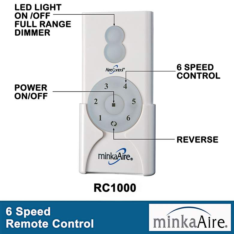 Image 7 52" Minka Aire Bowie Flat White Indoor Ceiling Fan with Remote more views