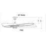 52" Minka Aire Bowie Flat White Indoor Ceiling Fan with Remote