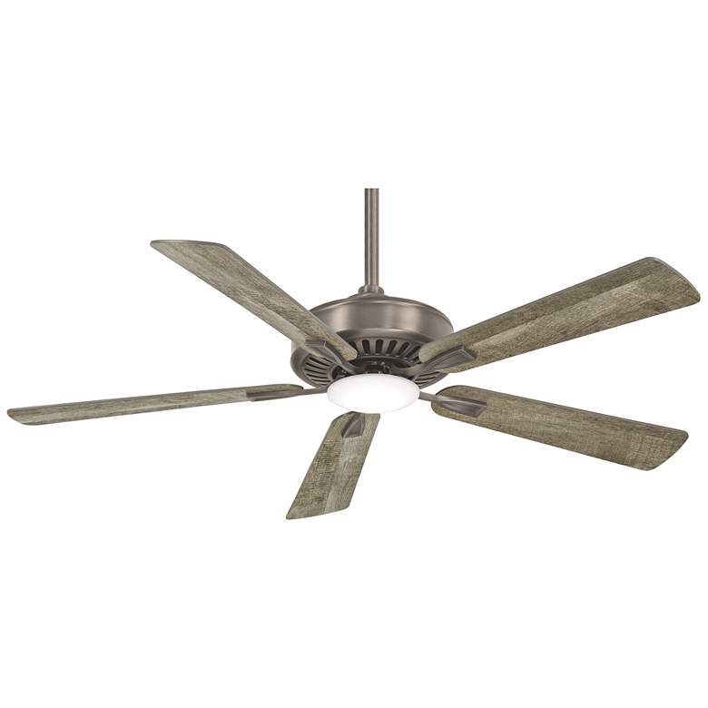 52&quot; Minka Aire  Burnished Nickel LED Light Ceiling Fan with Remote