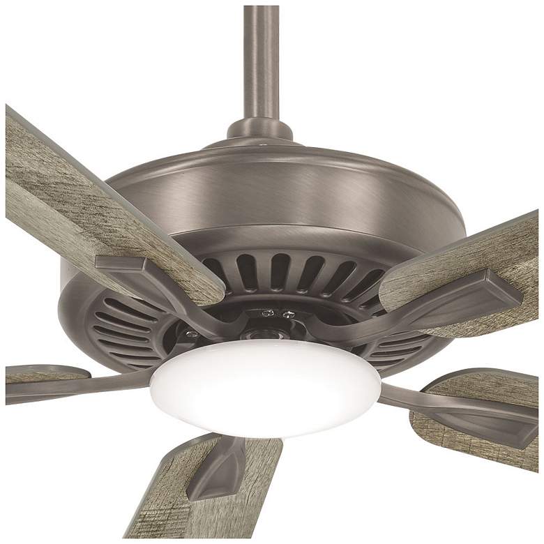 Image 3 52" Minka Aire Burnished Nickel LED Light Ceiling Fan with Remote more views