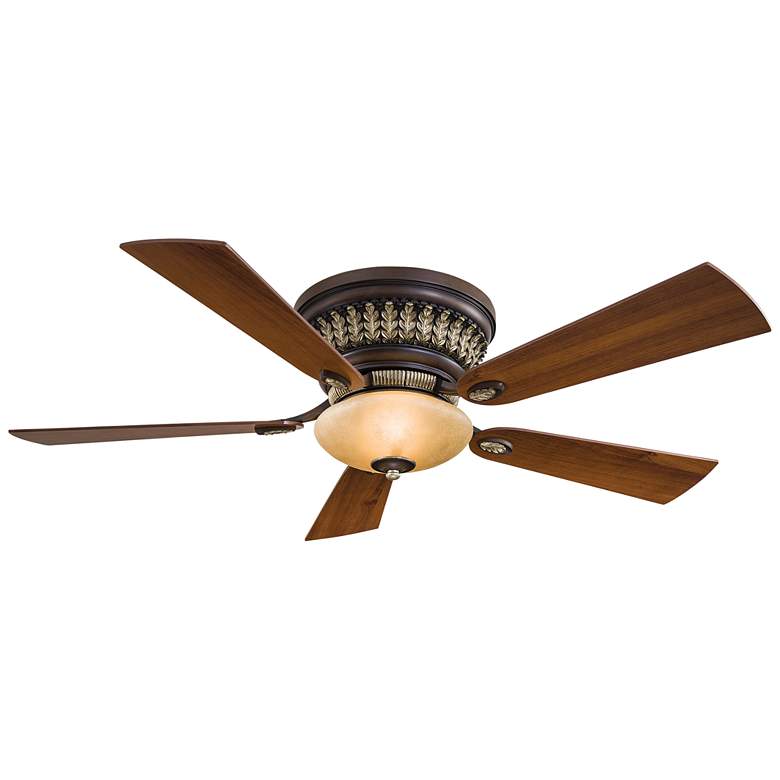 Image 2 52 inch Minka Aire Calais Belcaro Walnut Ceiling Fan with Remote Control