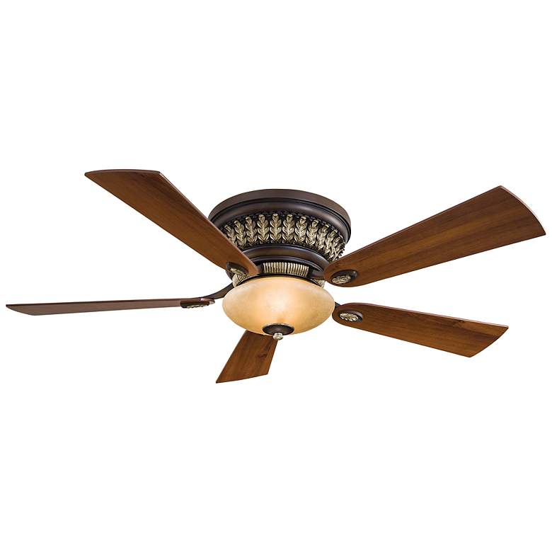 Image 2 52" Minka Aire Calais Belcaro Walnut Ceiling Fan with Remote Control