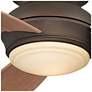 Thumbnail3 of 52" Minka Aire Concept Bronze Flushmount LED Fan with Wall Control more views