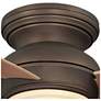 6_52" Minka Aire Concept Bronze Flushmount LED Fan with Wall Control more views