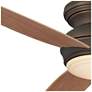 7_52" Minka Aire Concept Bronze Flushmount LED Fan with Wall Control more views