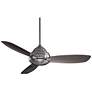 52" Minka Aire Concept I Brushed Nickel LED Ceiling Fan with Remote