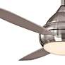 3_52" Minka Aire Concept I Nickel Wet LED Ceiling Fan with Wall Control more views
