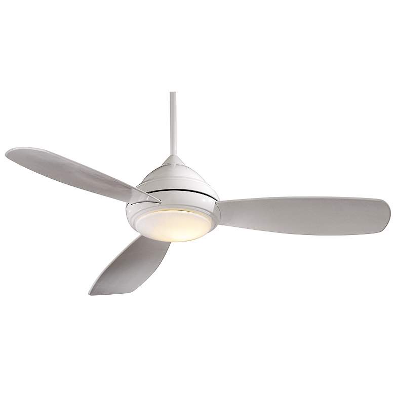 Image 2 52 inch Minka Aire Concept I White Ceiling Fan