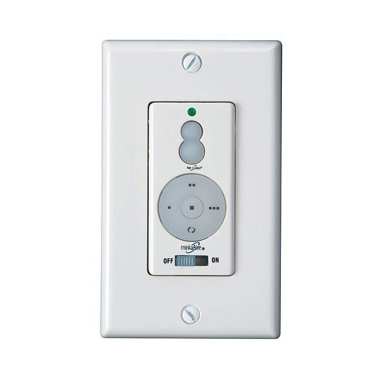 Image 6 52" Minka Aire Concept II Bronze Flushmount LED Fan with Wall Control more views
