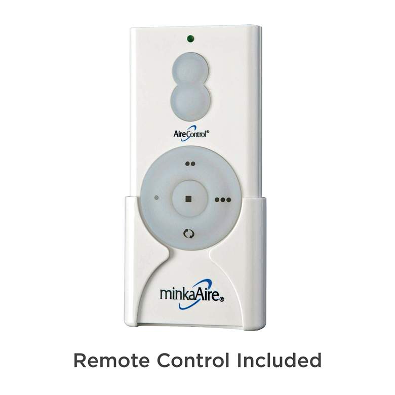 Image 3 52" Minka Aire Concept II Nickel Flushmount LED Fan with Remote more views
