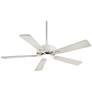 52" Minka Aire Contractor Bone White LED Ceiling Fan with Remote