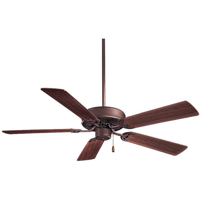 Image 2 52" Minka Aire Contractor Bronze Indoor Ceiling Fan with Pull Chain