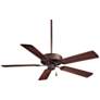 52" Minka Aire Contractor Bronze Indoor Ceiling Fan with Pull Chain