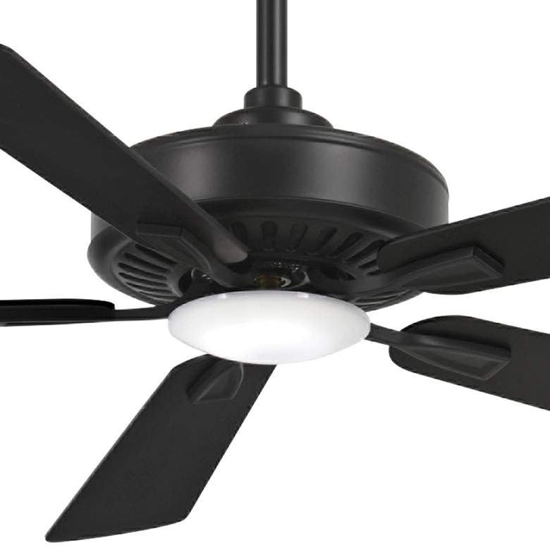 52 inch Minka Aire Contractor Coal Finish LED Ceiling Fan with Remote more views