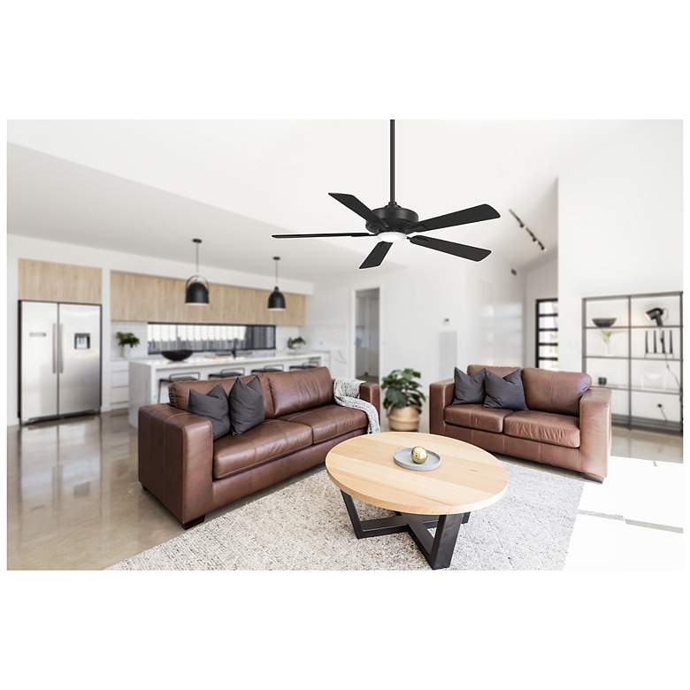 Image 6 52" Minka Aire Contractor Coal Finish LED Ceiling Fan with Remote more views