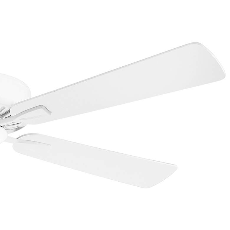 Image 4 52" Minka Aire Contractor Flat White LED Ceiling Fan with Remote more views