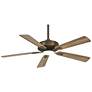 52" Minka Aire Contractor Heirloom Bronze LED Ceiling Fan with Remote