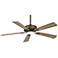52" Minka Aire Contractor Heirloom Bronze LED Ceiling Fan with Remote