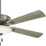 4_52" Minka Aire Contractor Nickel and Gray LED Pull Chain Ceiling Fan more views